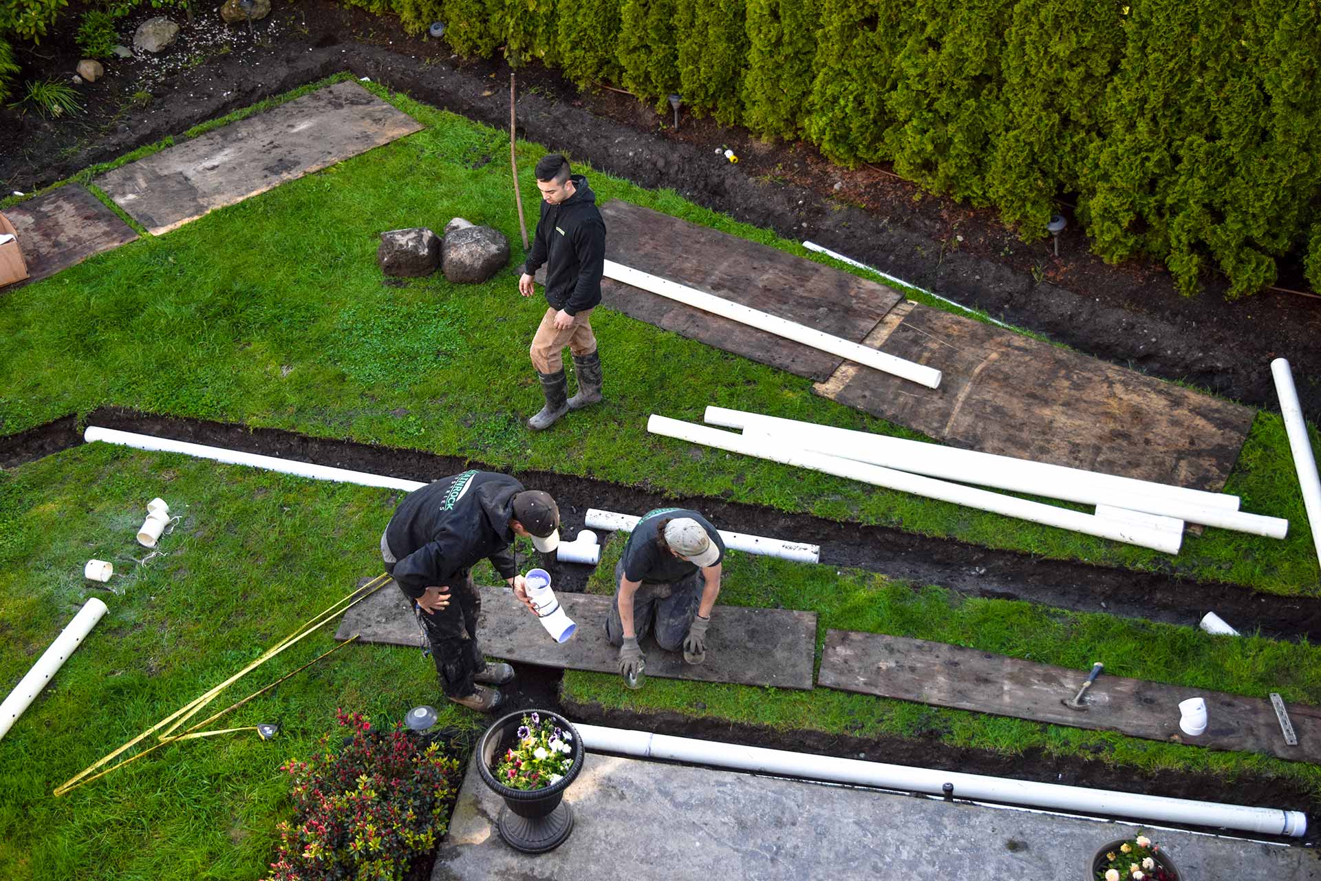 Full-service drainage company and wet basement solution provider in Langley, Surrey and Vancouve area.